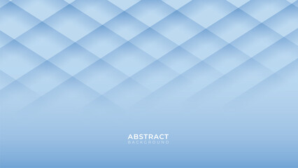 Obraz premium Modern Abstract Blue Geometric Background. Overlapping Triangle, Circle, and Square Shapes with Smooth Gradient Technology Pattern Design.