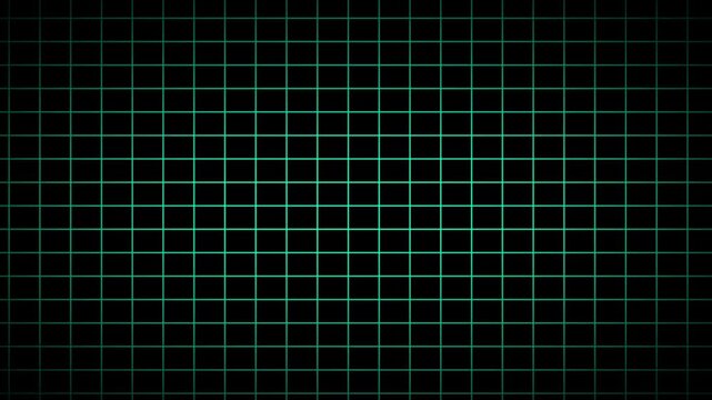 Dark Background with a Repeating Grid Pattern of Teal Green Lines texture