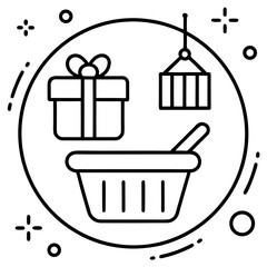 Stock image of a house icon with shadow on a white background for web design or real estate business symbol