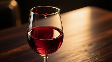 glass of red wine