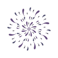 abstract floral design