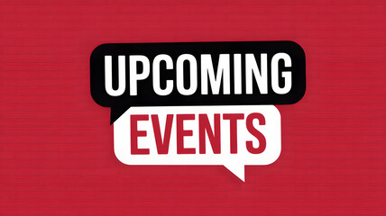 Announce upcoming events to boost attendance and engagement, perfect for social media and marketing campaigns