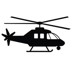 helicopter vector illustration