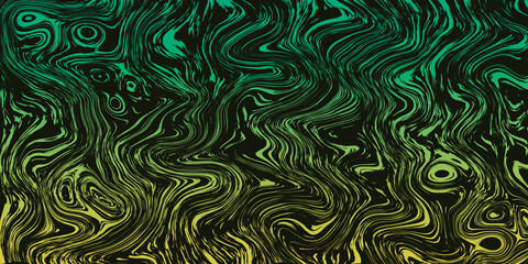 Seamless pattern of green leaves
