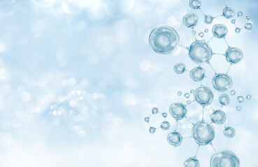 science molecule background