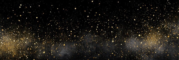 Abstract cosmic glitter