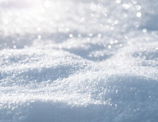 Elegant Snow Surface Texture