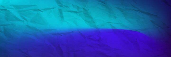 Abstract Crumpled Paper Texture With Blue To Purple Gradient Background For Design Projects.vector eps10
