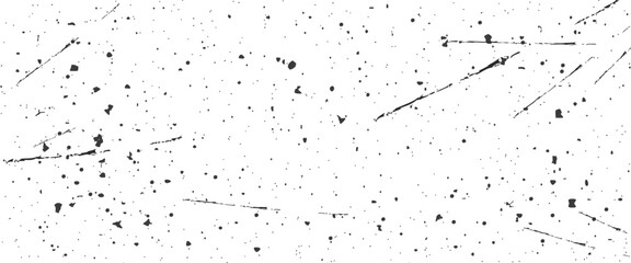 Speckled gritty background. Grungy splash repeated effect. Black and white Retro moldy cement slab. Abstract texture old surface. Vector illustration.