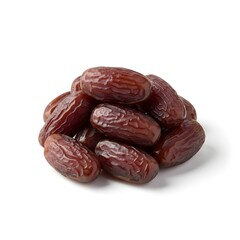 Obraz premium Dates, Medjool dates, dried fruit, date fruit, sweet food, healthy snack, pile of dates, brown food, superfood, natural sweetener, whole food, Ramadan food, Middle Eastern food, pitted dates, dessert 