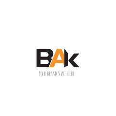 Bak company logo design Vector