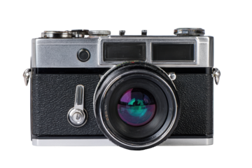 Vintage camera with a classic design.