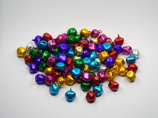 colorful keychain beads bells