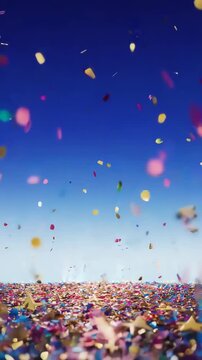 A bright and energetic 2D animation of the word "GOTCHA!" exploding with confetti. The perfect clip for revealing a successful prank or surprise.