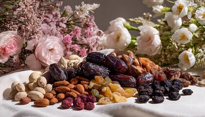 nuts and dried fruits