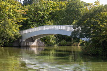 일본 하코다테 오누마 공원 호수