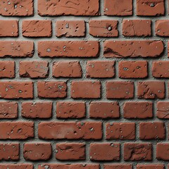 red brick wall
