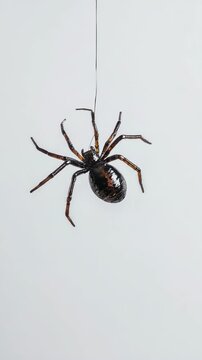 Toy spider dropping into frame. A classic jump scare prank animation, perfect for Halloween, April Fool's, and funny reaction videos.