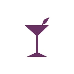 glass of martini
