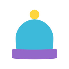 vector illustration of a person with a hat