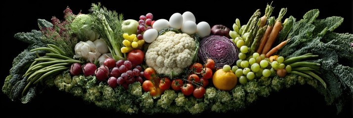 Colorful array of fresh produce (1)