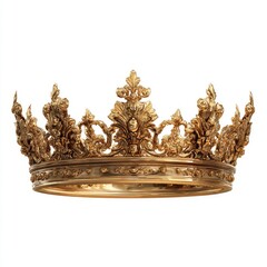 Ornate golden crown