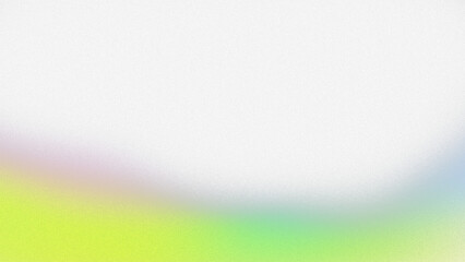 A vibrant abstract gradient swirl with green and yellow hues, isolated on a transparent background.