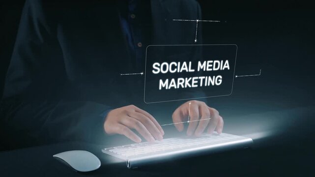 Social media marketing strategy with engagement metrics. Social marketing boosts media visibility. Social media marketing drives traffic. Social media marketing increases engagement. Elide