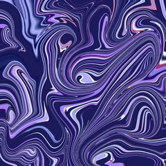 Dynamic purple and violet fluid swirl with soft curves and digital marble style, perfect for abstract art and modern backdrops. Purple, swirl, fluid, digital, abstract.