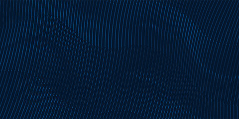 Dot blue background gradient dark navy blue banner simple