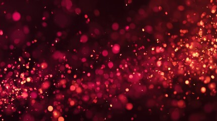 red christmas lights background