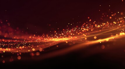 light trails on the road background