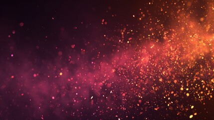 abstract background with particles