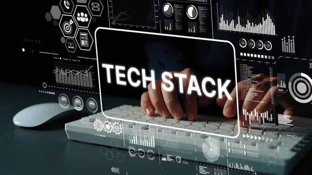 Innovative Technology Stack for Modern Business Solutions in Digital Transformation and Data Analysis. Asymptotic smart data analytic.