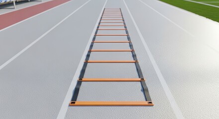 Agility ladder training speed workout footwork drill exercise fitness equipment athletic sport track field
