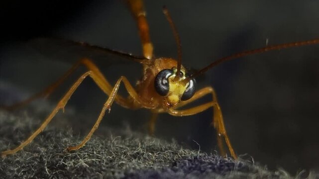 Indian Yellow-banded Leafroller Parasitoid Wasp, India