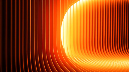 Abstract colorful vertical stripes gradient with glass effect background design
