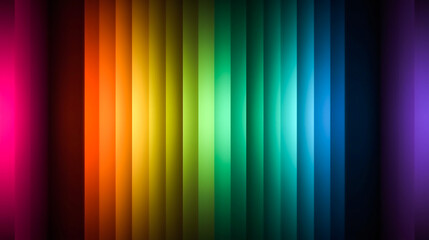 Vibrant Rainbow Stripes Abstract Background - Abstract backgrounds