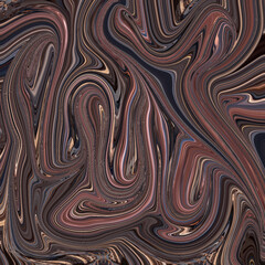 Rich brown and black fluid marble texture with flowing organic lines. Perfect for backgrounds, digital art, and modern design projects. Keywords: abstract, swirl, marble, brown, texture.