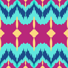 seamless geometric pattern. colorful ethnic background. vector illustration