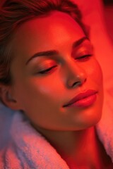 Fototapeta premium Relaxing Facial Treatment