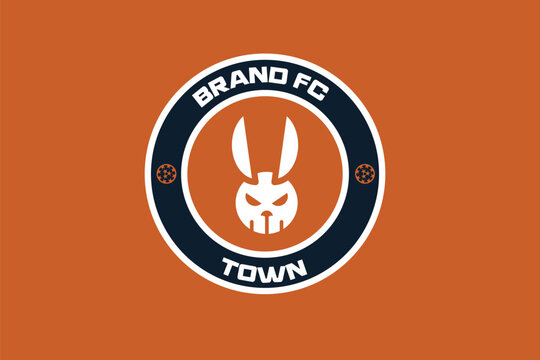 Rabbit, logo, branding identitty, sport logo, soccer, football, logo, basketball, logo, 