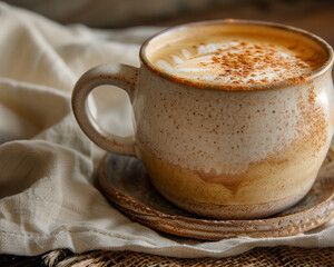 Cozy Pumpkin Spice Latte