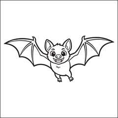 Spooky Halloween black and white coloring pages for adults.