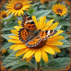 butterfly on flower