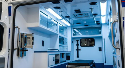 Modern Ambulance Interior Design