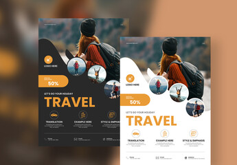 Travel Flyer Layout