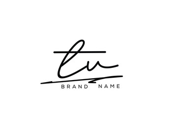 TV letter elegant cursive beauty handwriting logo. symbol design| typography logo| creative mark| corporate identity| signature logo.