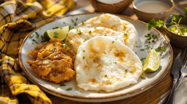 Steamed Bammy with Fried Fish &ndash; Traditional Jamaican Cassava Flatbread