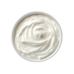 Creamy white sauce in a round bowl (1)